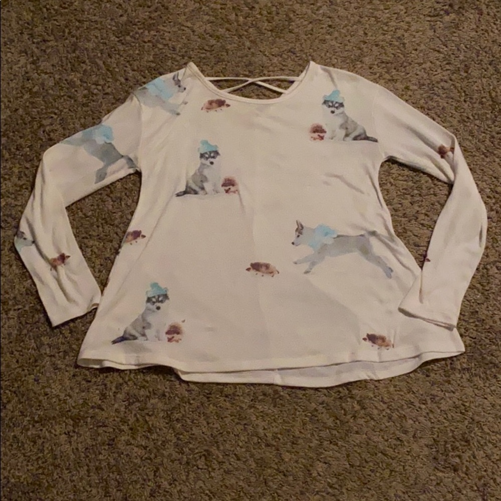 Husky and hedgehog sweater!